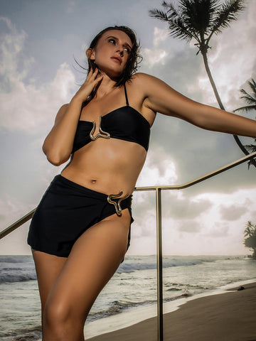 Nina Glow Beach Set - Black